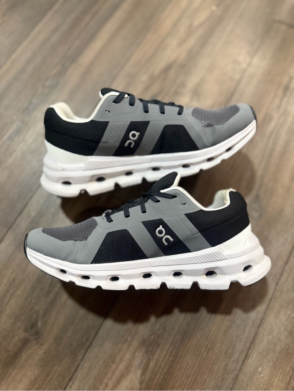 On Cloudgo Running Shoes Glacier Black Women’s 8.5 CloudTec EU 40